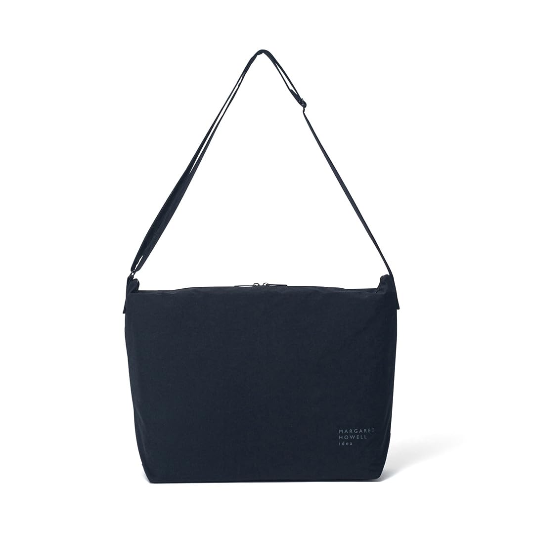 

Margaret Howell Idea Shoulder Bag and Unisex Lightweight and Durable Simple Casual Natural Color A4 Size Fits Black [KELP] Men s Women s чёрный