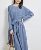 ROPE PICNIC Tuck Metal Point Blue Size 38 Web-exclusive Dress, (45),