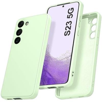 Case - BOOLING - for Samsung Galaxy S23 - Liquid Silicone - Ultra Slim - Green