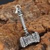 Viking Hammer Stainless Steel Necklace - Men's Domineering Jewelry Accessory