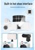 WD07 Mirrorless Digital Camera, 8MP, HD 5K, Dual Front and Rear Cameras, Beauty Self-timer.