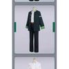 Giacca a vento Anime Cosplay Mitsuki Kiryu Set Uniforme Cappotto Camicia Pantaloni Cintura Uomo Donna Completo Costume di Carnevale