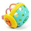 Soft Teething & Sensory Rattle Ball for Babies - An Early Educational Toy for Newborns To Hand Grasping and Tactile Exploration