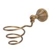 Föhnhalter Wandmontiert Kupfer Föhnablage Rack Halter Spirale Haarpflegewerkzeuge Aufhänger