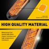4-LED Marker Side Lights Amber Clearance Light Truck Trailer RV Waterproof 4pcs
