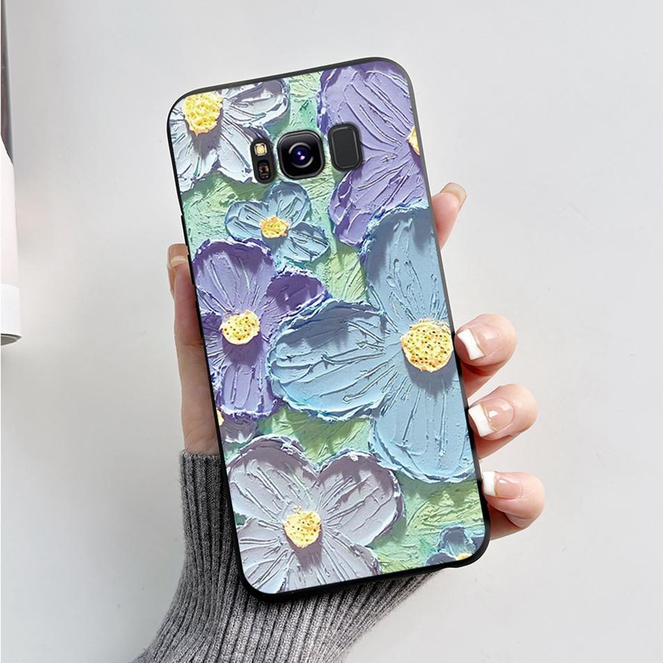 For Samsung Galaxy S8 Plus Case Galaxy S8 Shockproof Back Phone Cases For Samsung S8 GalaxyS8 Plus Cartoon Silicone Cover Bumper