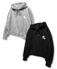 Gothic 3D Symbol Embroidered Hoodie_Black