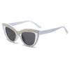 Crystal Cat Eye Sunglasses Luxury Rhinestone Frame Eyewear Trendy Aesthetic Sun Glasses Classic Sparkly Shades Party Goggle