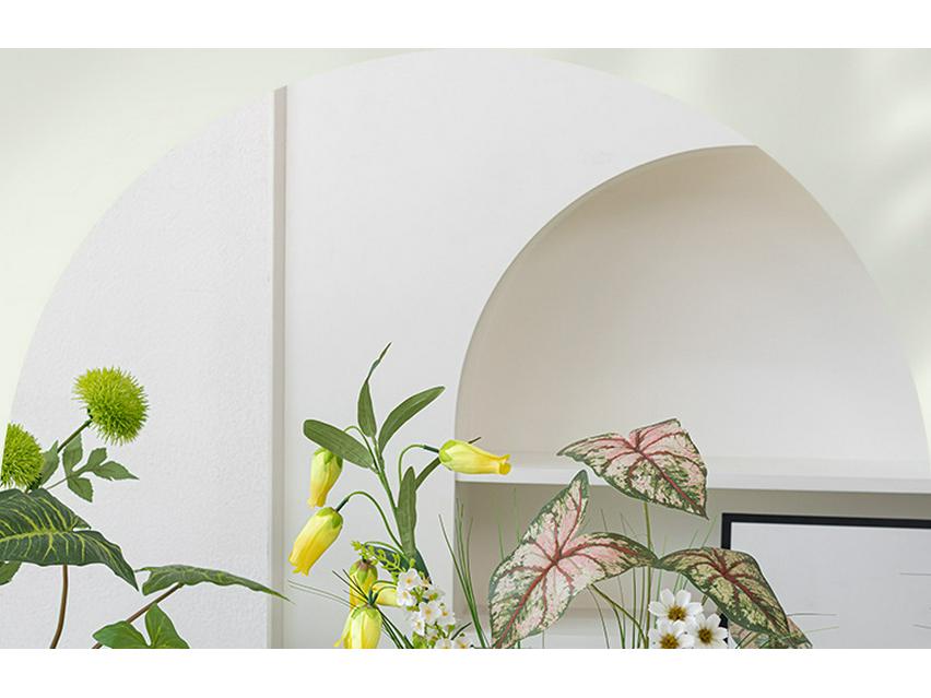 Greenery and Floral Art Installation for Open Spaces and Window Displays