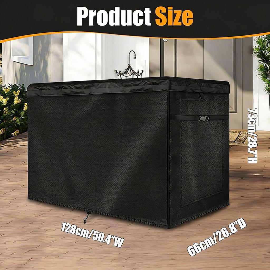 Waterproof UV-Resistant Outdoor Generator Cover