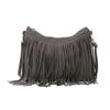 Fashionable And Casual Commuting Tassel Hand-held Shoulder Tote Bucket Bag High-Looking Personalized Women's Bag