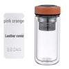 Double-Layer Borosilicate Glass Tea Infuser Bottle