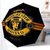 1pc Sturdy 8-Bone Auto Umbrella, Manchester United Manchester City Umbrella, Digital Printed, Foldable Umbrella for On-the-Go Outdoor Use