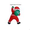 Climbing Wall Inflatable Santa Claus Figure Holiday Ornament Inflatables Outdoor