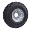 14x5.00 6 Tubeless Tire with Hub Explosion Proof 6 Inches Vacuum Tubeless Tyre for ATV UTV Quad Off Road Go Kart Golf