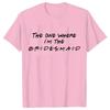 Friends Wedding Party T Shirt Y2K Team Bride Squad Tribe Shirt Bachelorette Hen Party Tees  Cheap  Clothing with Free Shipping
