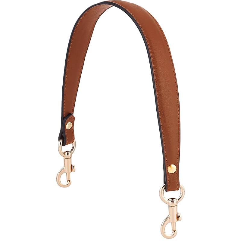 Handgepäck-Ersatztasche, Handschlaufe, Feinkörnige einfarbige Wechseltasche, Riemen, Leder-Handtasche, Kurze Tasche.