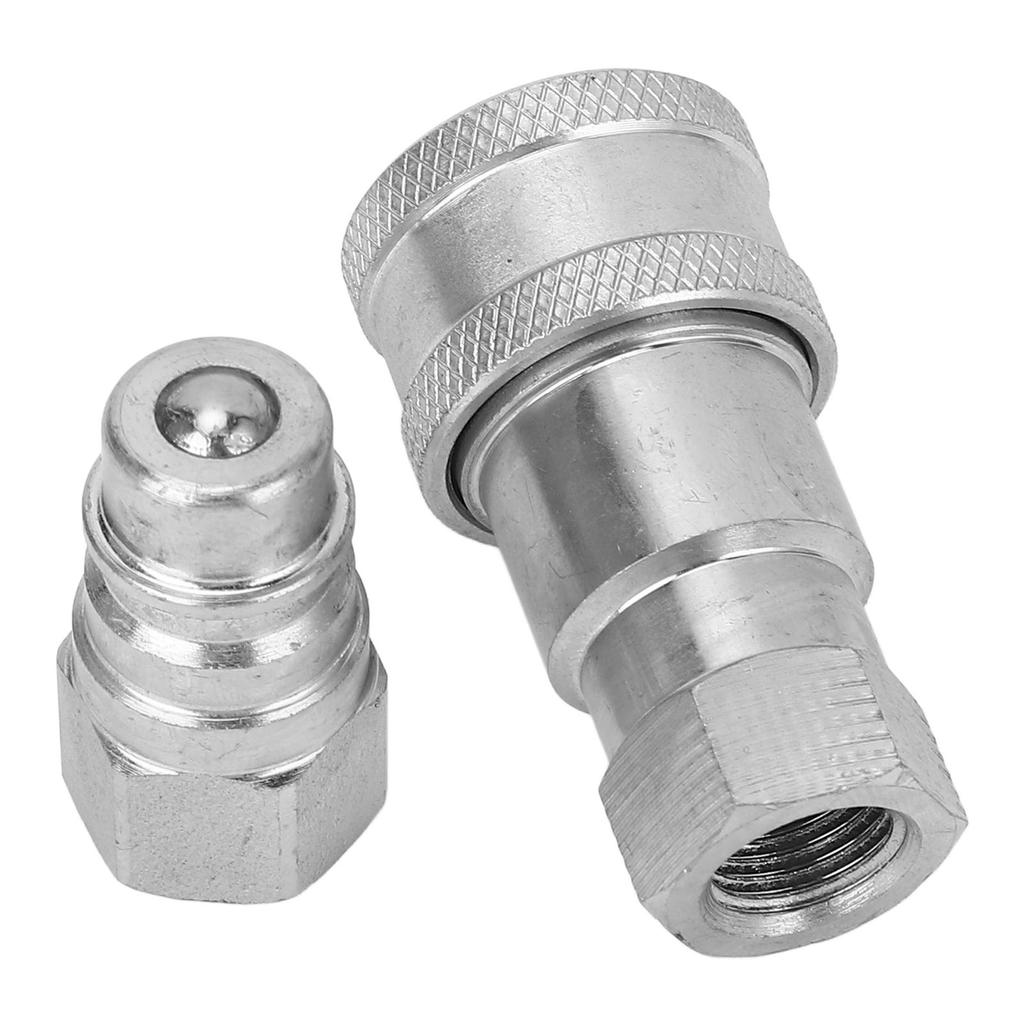 Hydraulic Quick Coupler Hardened Steel Male and Female 14in NPT Hydraulic Quick Connect Fittings