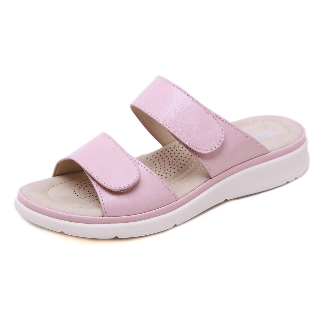 Slippers Women Summer Fashion Comfortable Solid Color Non-slip Wedges Platform Sandals 36-41 Shoes for Women Zapatos De Mujer