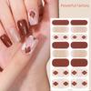 Nail Polish Sticker Nail Strips Nail Polish Art Stickers Wraps Sticker Nails for Women Girls Decorations Birthday Party