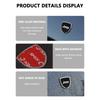 Car Personalized Decor Sticker Silver Shield Shape Emblem For Jeep Cherokee Patriot Liberty Wrangler JK JL Commander ALZ1