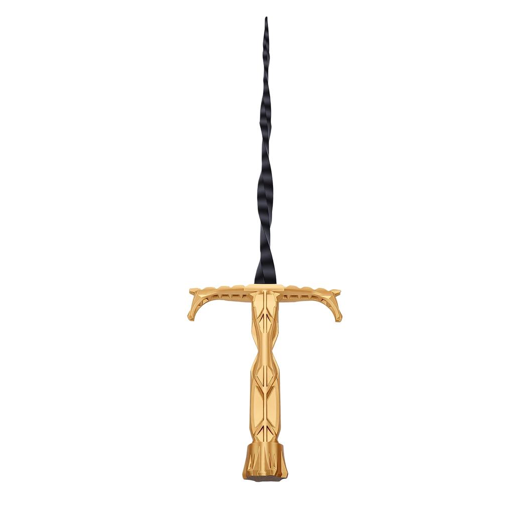 Retractable Cosplay Sword Model 3D Printed Lightweight Anime Sword Prop Toy for Anime Convention Cosplay Event