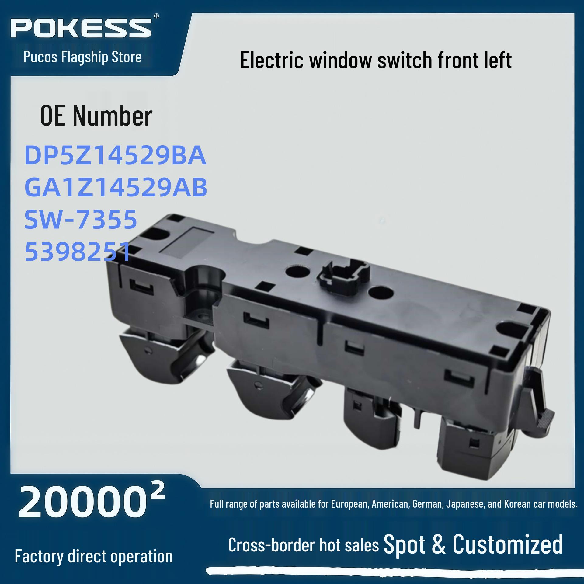 Front Left Electric Window Switch for New Mondeo Pukesi