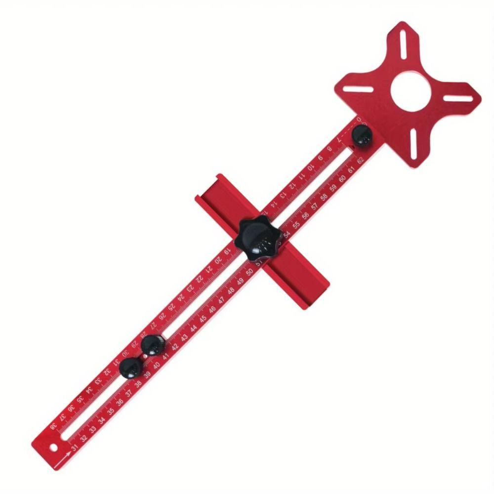 Adjustable Drill Punch Locator Aluminum Zinc Zinc Alloy Wood Drilling Dowelling Guide  Hole Punch
