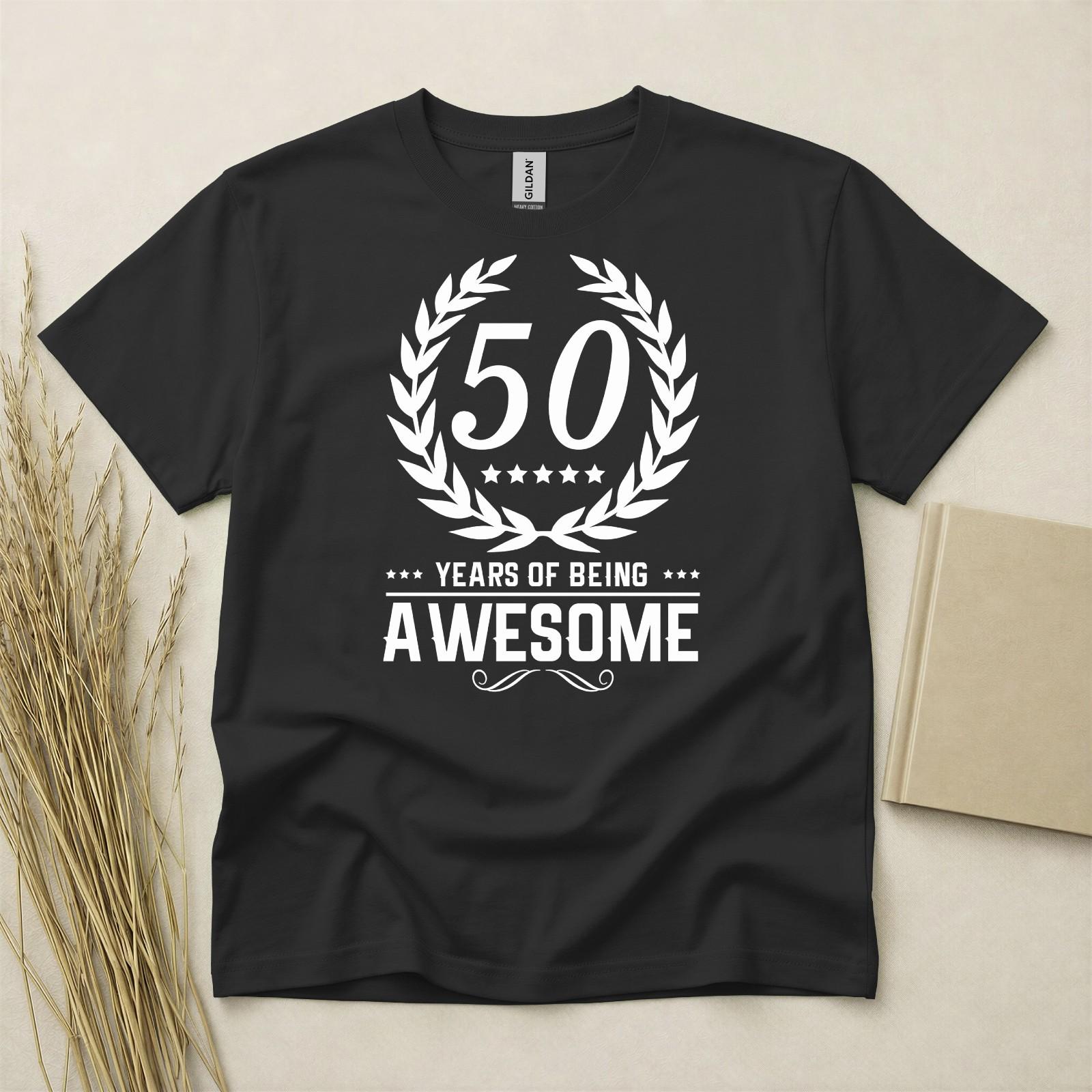50th Birthday Shirt Born In 1976 50 Years Old Gifts Awesome Tee Fifty Present XXL