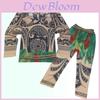 Set Costum Tricou și Pantaloni Moana Maui Copii Băiat Perfect Pentru Halloween și Cosplay