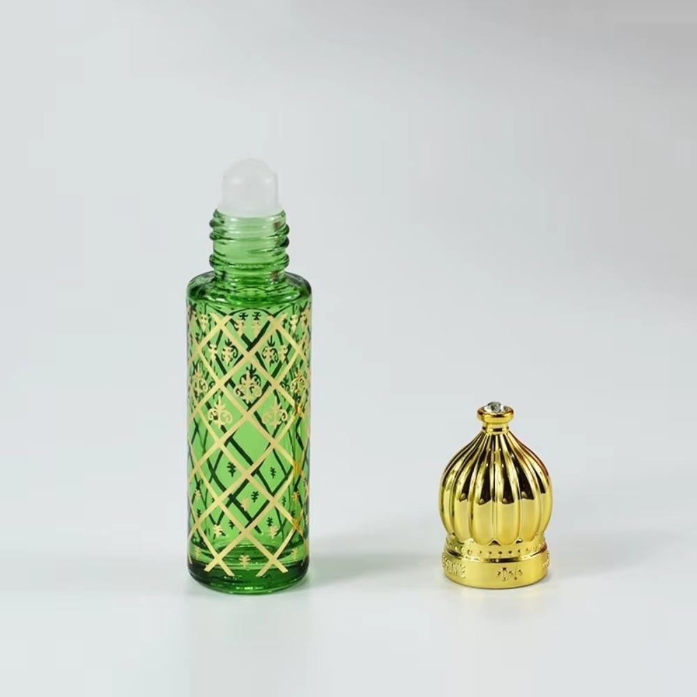 Glass Empty Perfume Bottle Color Packaging Portable Glass Bottle Roll-on Bottle  Travel Accessorie