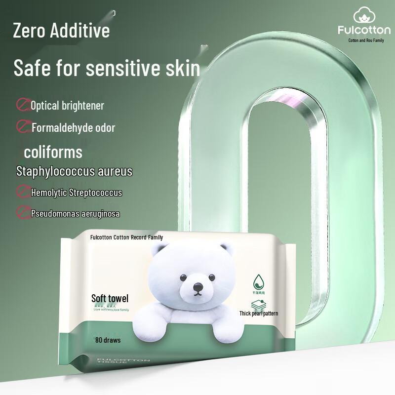 Fulcotton Baby Soft Facial Wipes