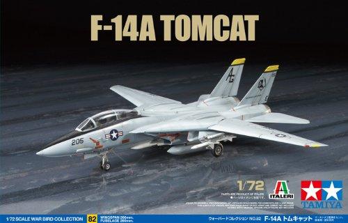 Tamiya Warbird Collection Tomcat Plastic Model 60782 1/72 No.82 F-14A