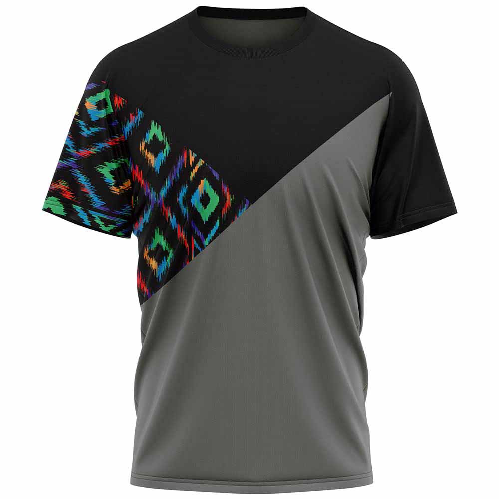 Vintage African Style Ethnic Tribal 3D Print Oversized T-shirts Summer Round Neck Fashionable Casual Short Sleeved Men's T-shirts