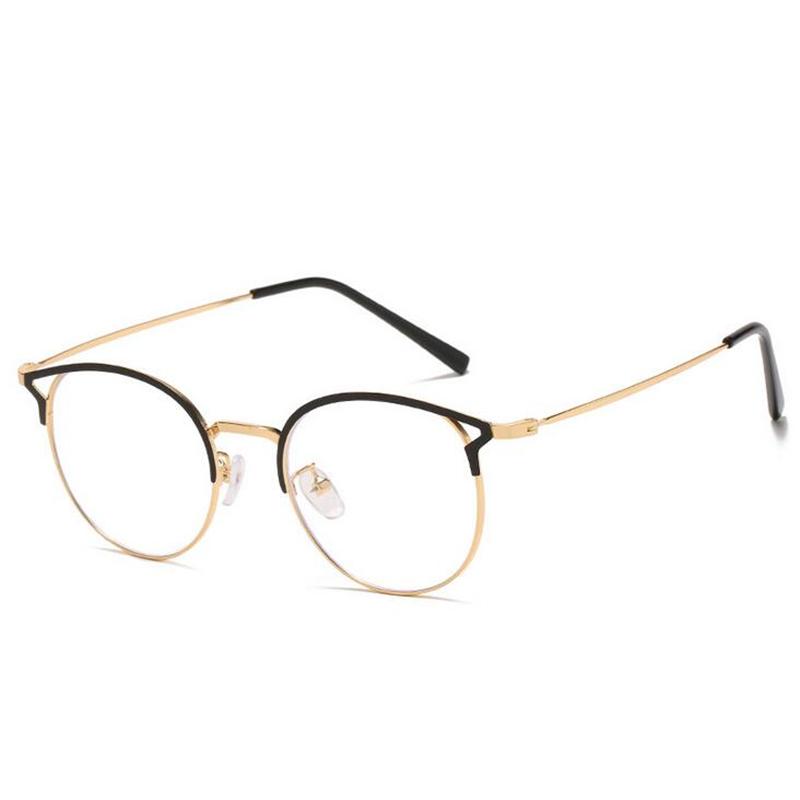 Модные милые очки для близорукости «Кошачий глаз» для женщин и мужчин, металлические очки «Кошачий глаз» по рецепту SPH от 0 до -6,0 0