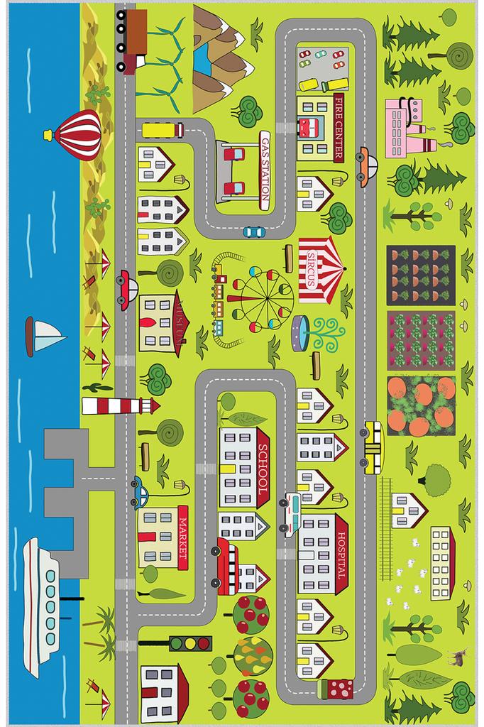 Eliana Home Washable Printed Carpet LNA4102-SD630