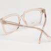 [Celine] Eyeglass Frame CL50094I 072 Transparent Beige Square Horn-rimmed