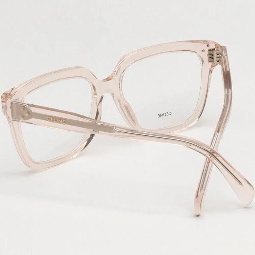 [Celine] Eyeglass Frame CL50094I 072 Transparent Beige Square Horn-rimmed