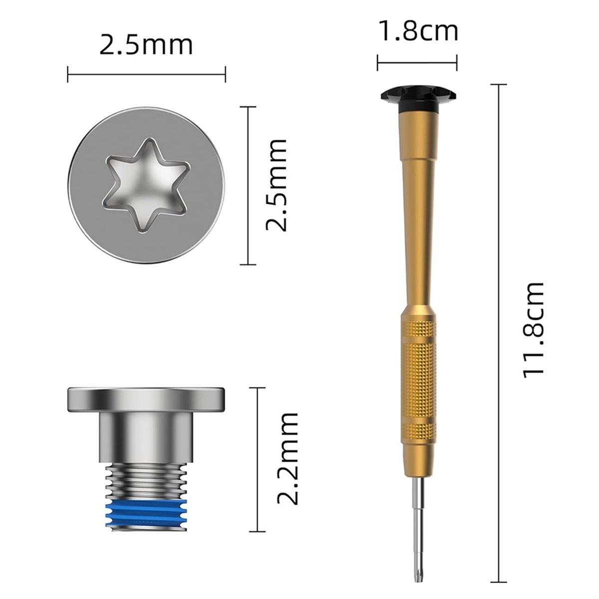 

Screwdriver & 10Pcs Screw Set Easily Replace Smart Sunglasses Temple Screws China Mainland