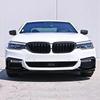 For BMW 5 Series G30 G31 M-Tech M Sport 2017-2020 High Quality 4PCS MP Style Car Front Lip Bumper Spoiler Body Kit Glossy Black