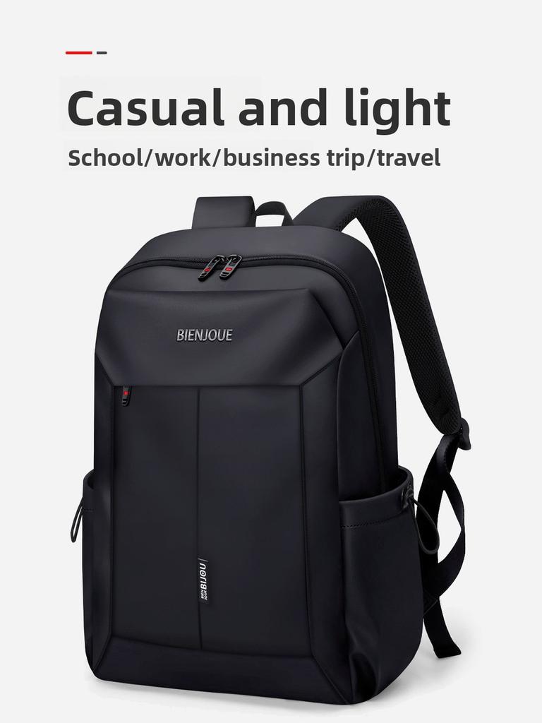 Oxford Cloth Mens College Backpack With Large Capacity For Travel And School Use