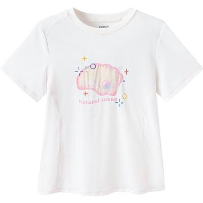 Balabala Girls' Quick-Dry Short Sleeve T-Shirt