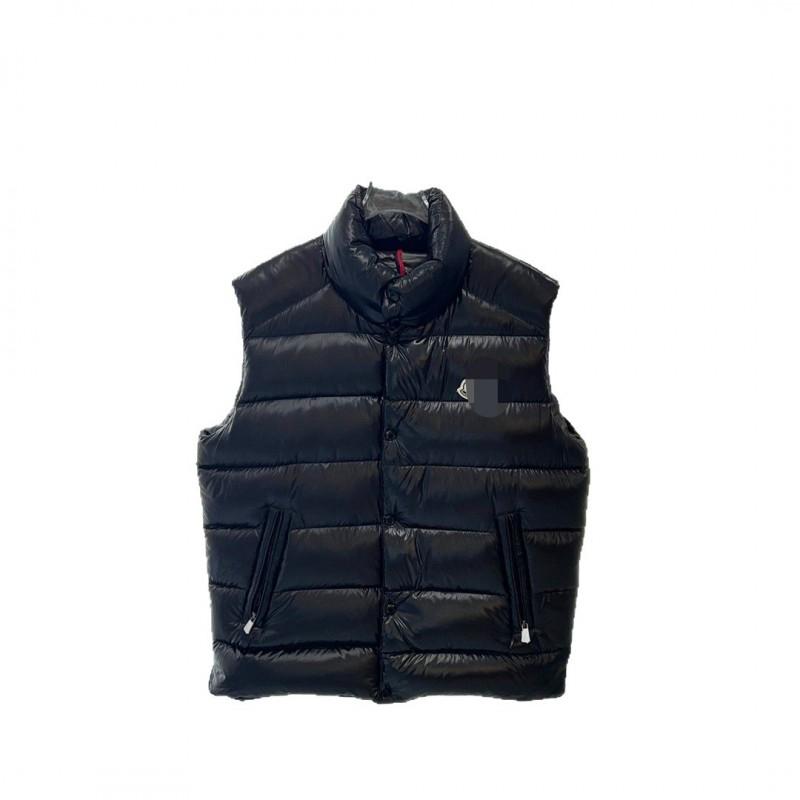 Unisex Stand Collar Down Vest Lightweight Casual Puffer Winter Daily Wear