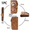Cute Owl Women's Long Wallet, Multifunctional Wallet, Portable Snap Coin Purse, Suitable for Birthday Gifts and Daily Commuting, A Choice for Owl