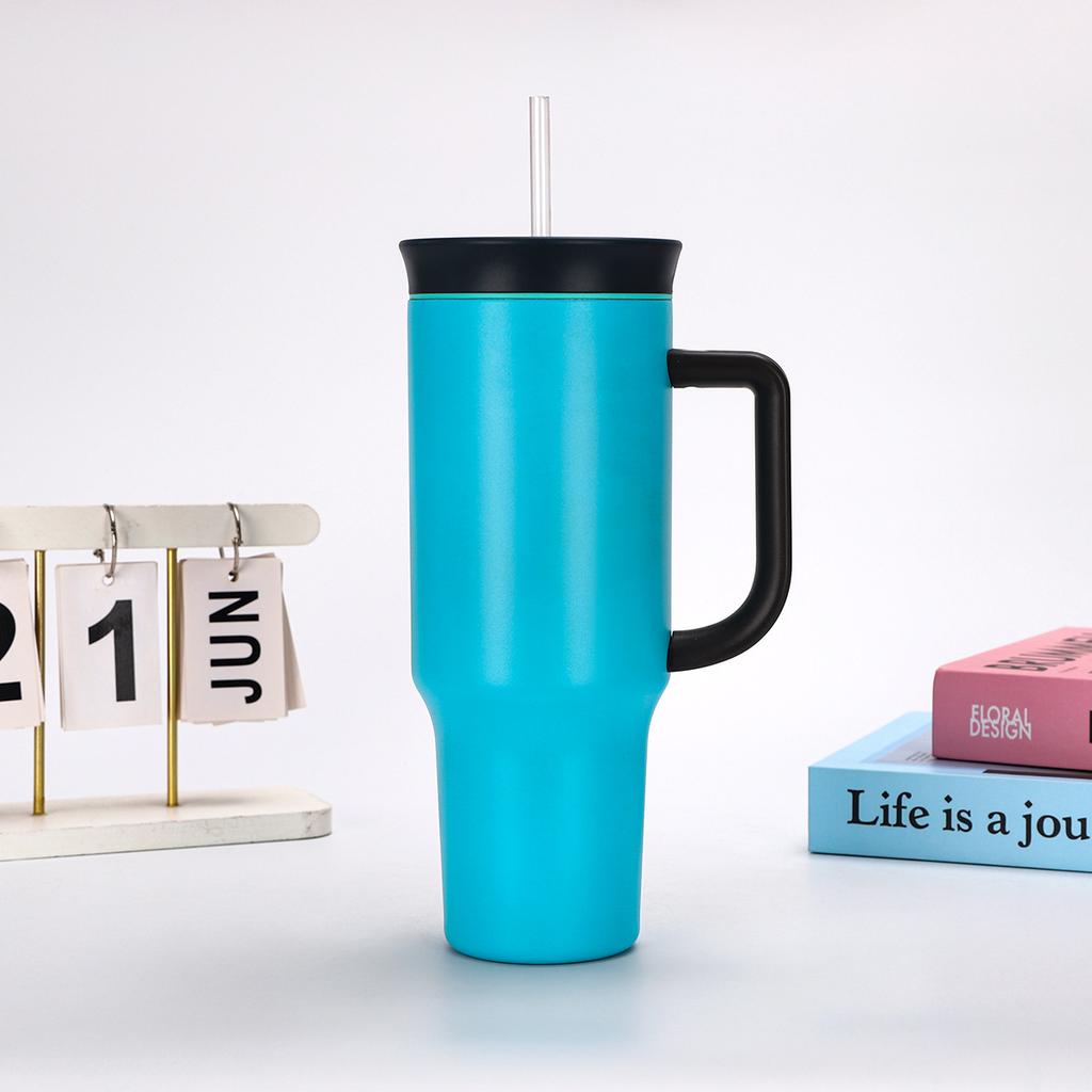 Auto Tasse Outdoor Vakuum Explosionsgeschützte Bingba Tasse Große Kapazität Thermosbecher mit Griff