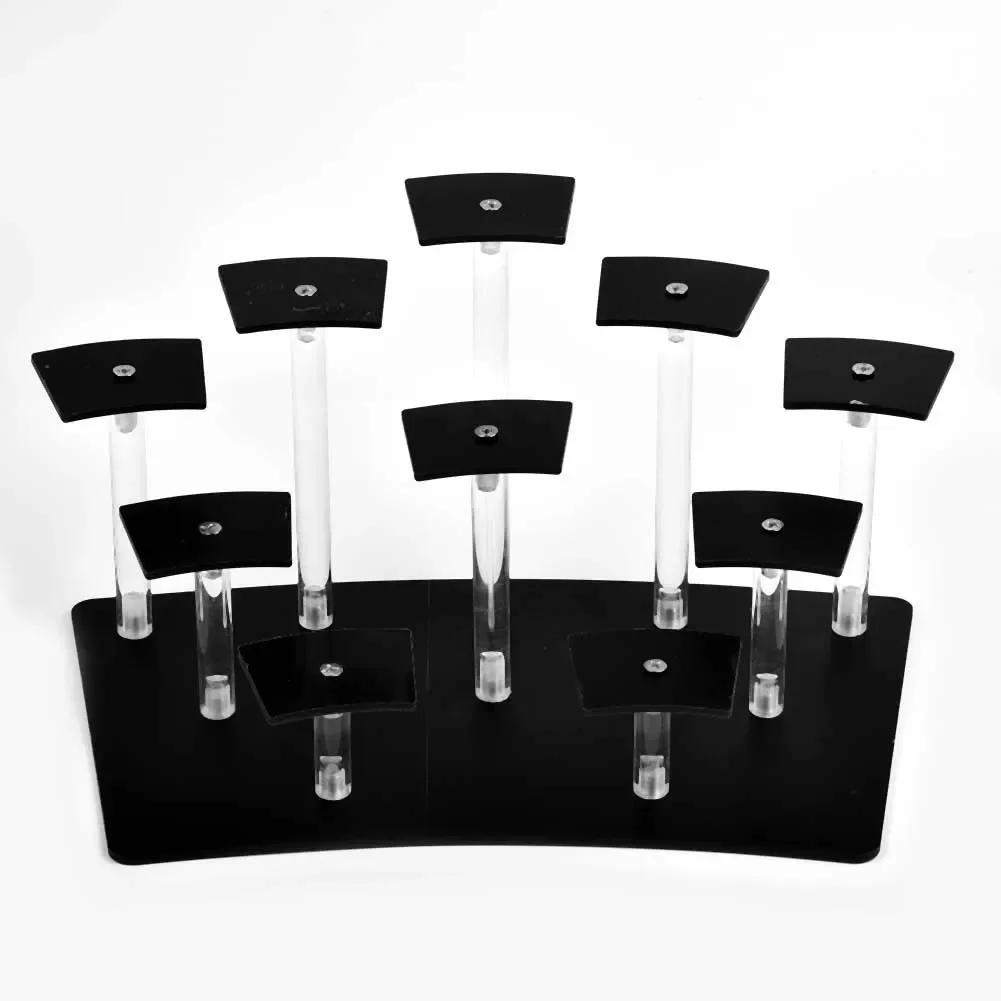 Acrylic Dessert Action Figure Display Stand Jewelry Cake Perfume Storage Rack Birthday Party Display Rack Toy Organizer Decor