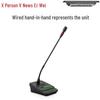 XEW-201 Wired Hand-in-Hand Conference Microphone System (CN Version)