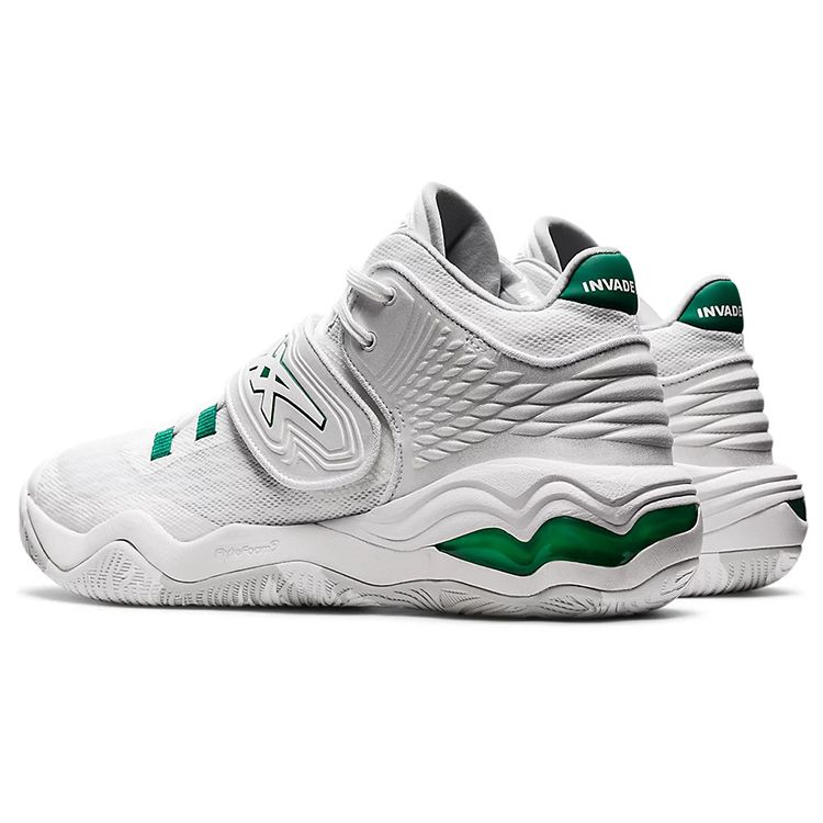 Asics Invade Nova White Green Men Sneakers Kale 1061A029-103