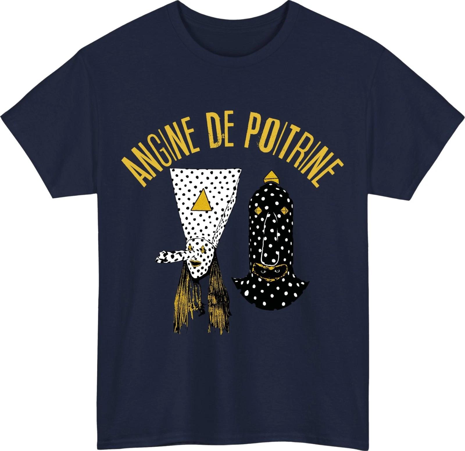 

Angine De Poitrine T Shirt Womens Unisex Cotton Tee Casual Summer Streetwear ONeck Novelty Trendy Vintage Harajuku Top S