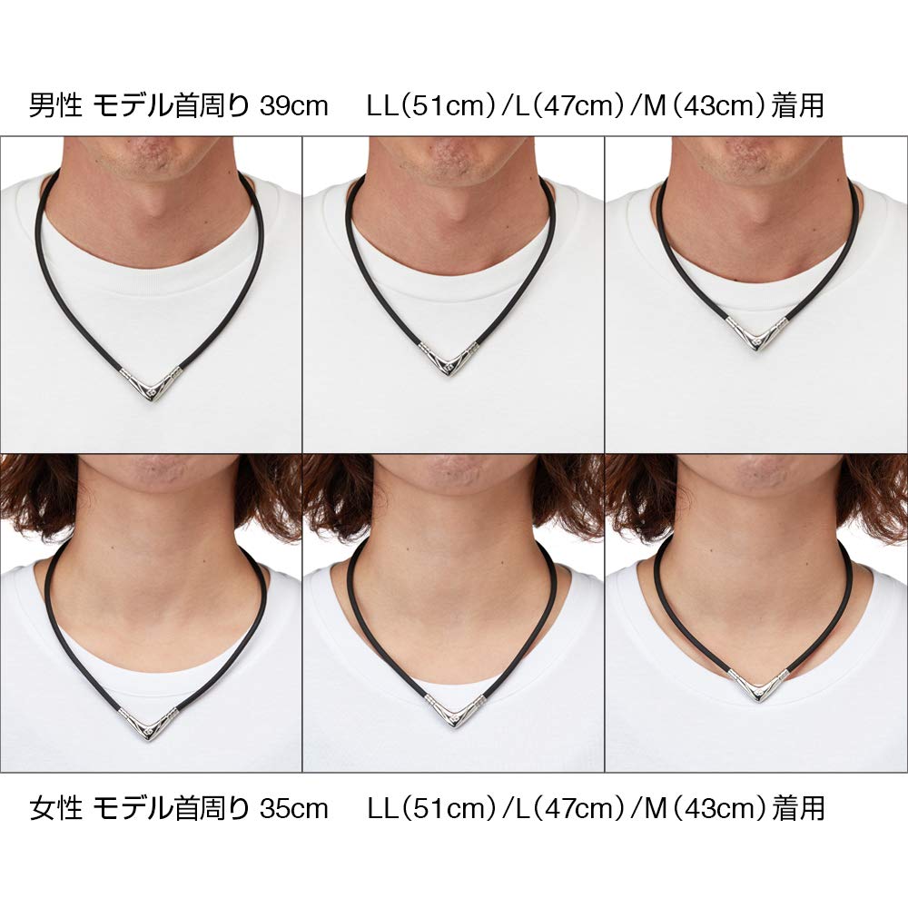 Colantotte TAO Necklace ABAPO01LL Black VEGA